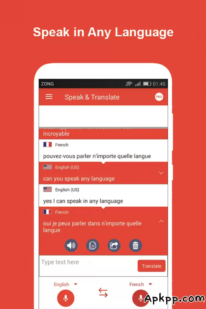 تحميل Speak and Translate APK