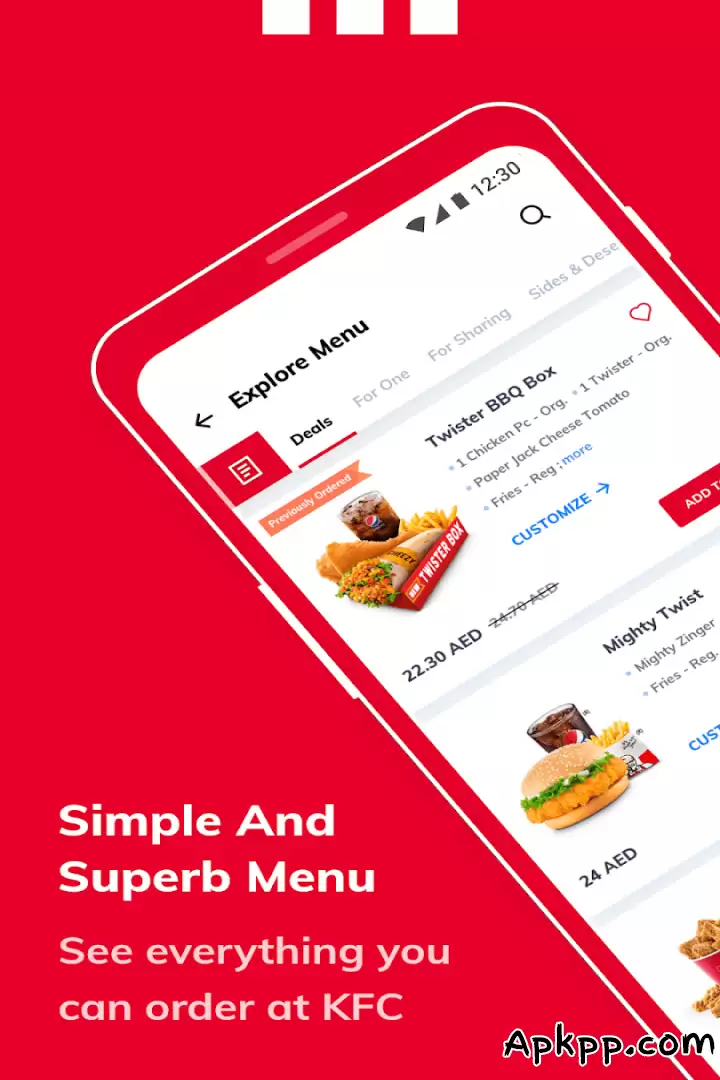 تحميل كنتاكي السعودية | KFC Saudi APK