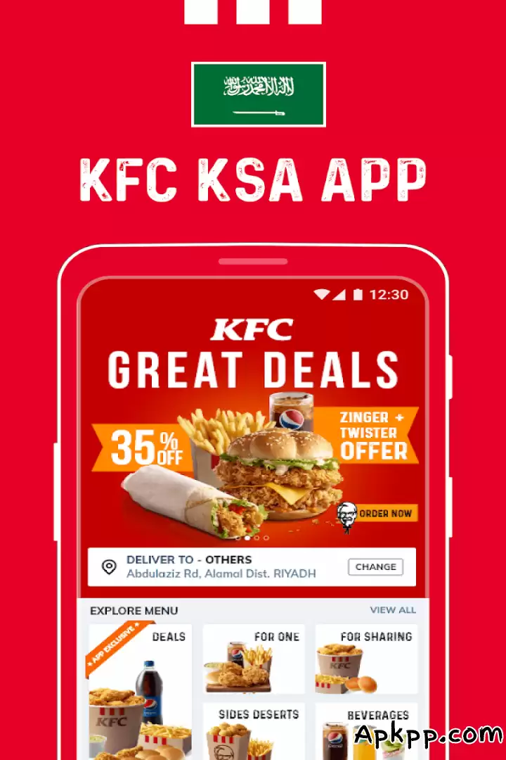 تحميل كنتاكي السعودية | KFC Saudi APK