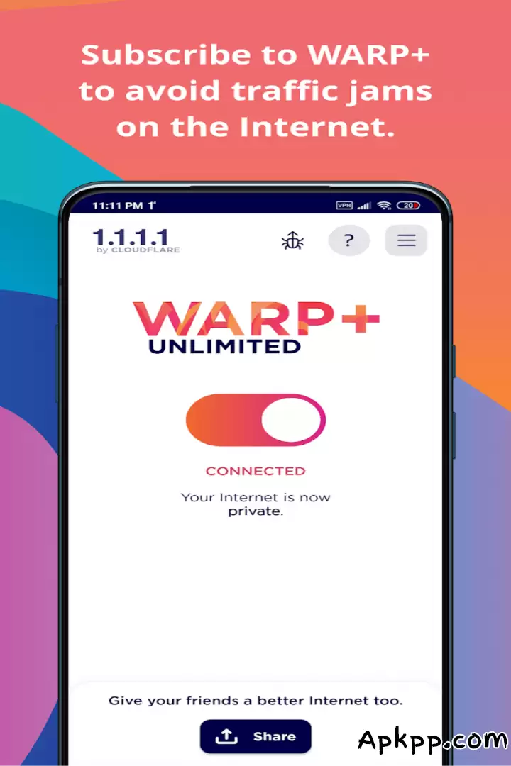 تحميل 1.1.1.1 + WARP Safer Internet APK